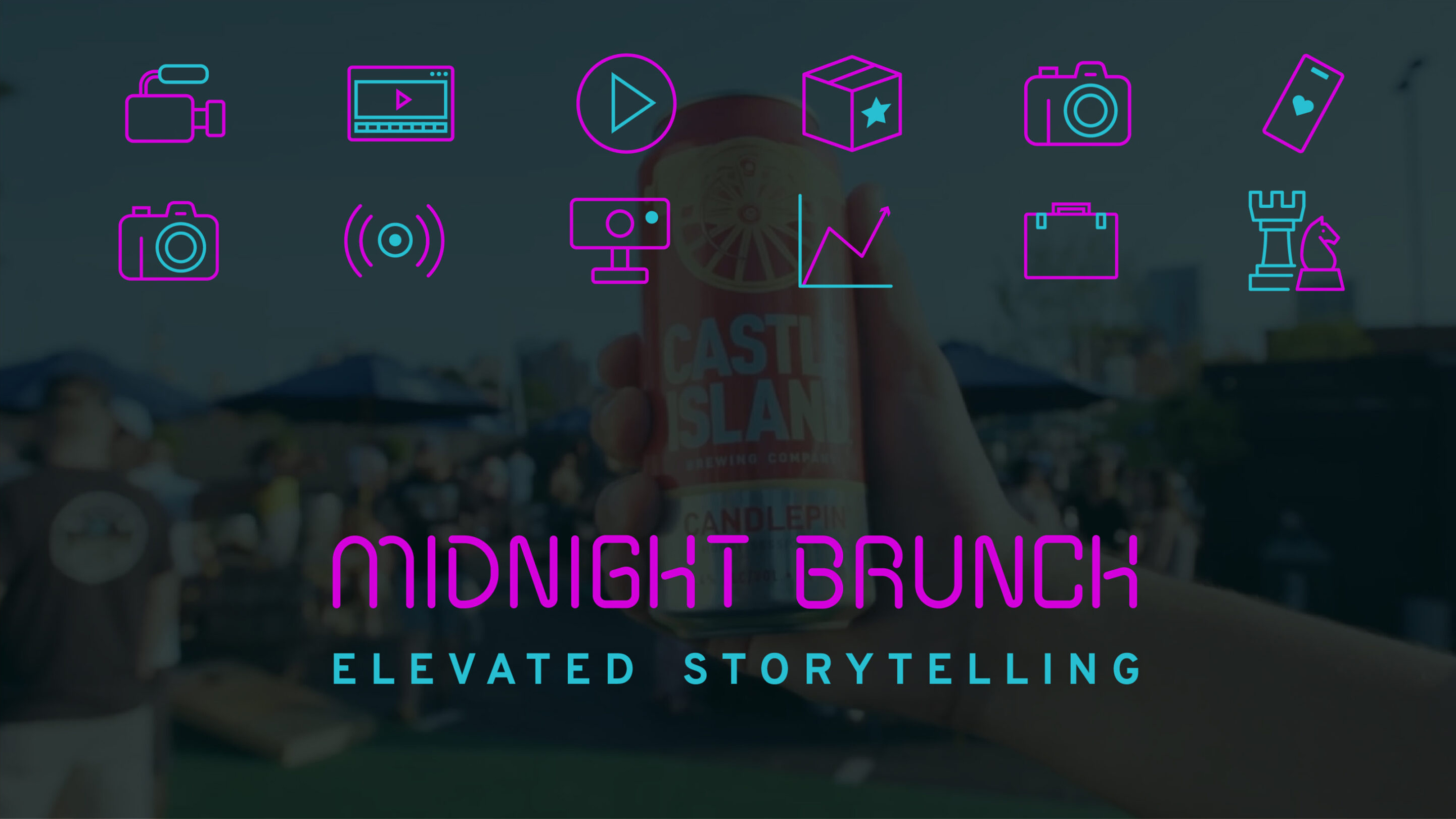 Midnight Brunch. Elevated Storytelling.