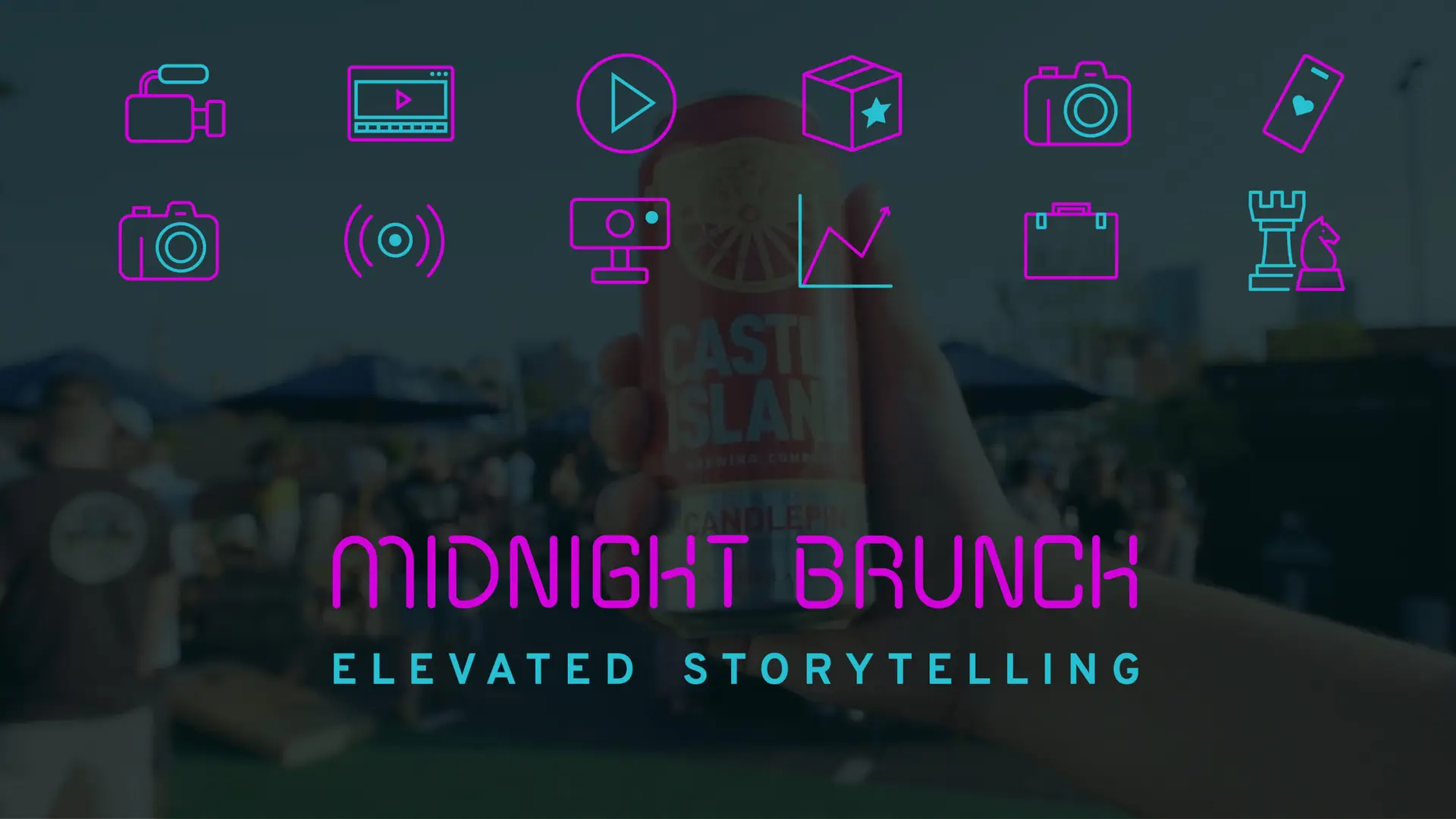 Midnight Brunch. Elevated Storytelling.