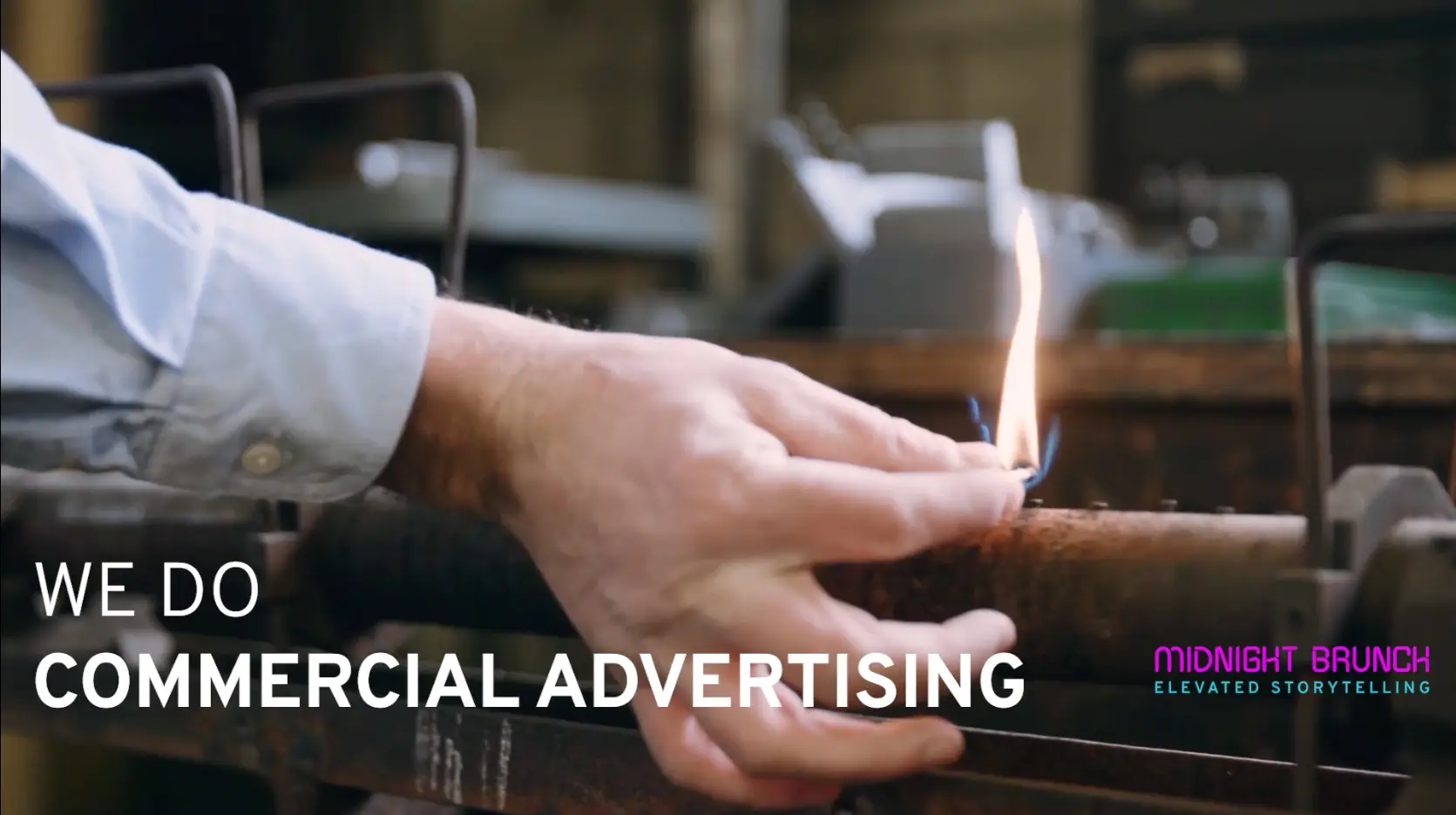 We do commercial advertising